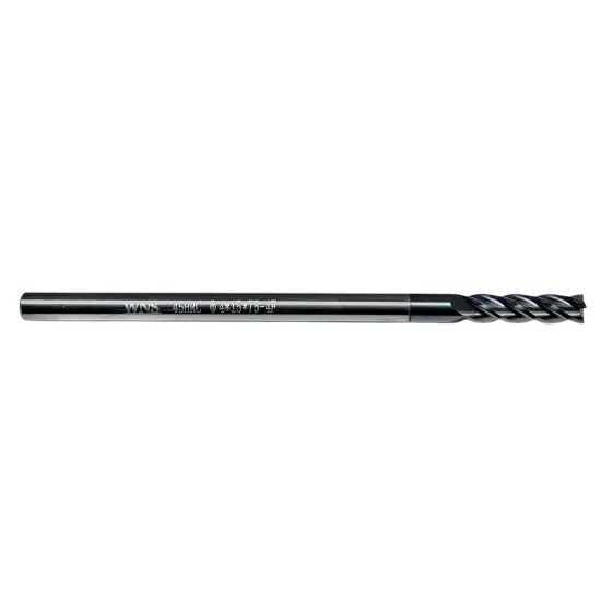 Frez węglikowy VHM Fi4 x 75mm 45HRC 4Z